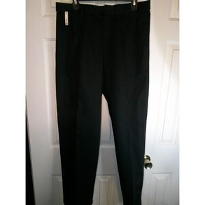 Haggar Dress Pants Work To‎ Weekend Classic Fit Black 34x30 NWT $65